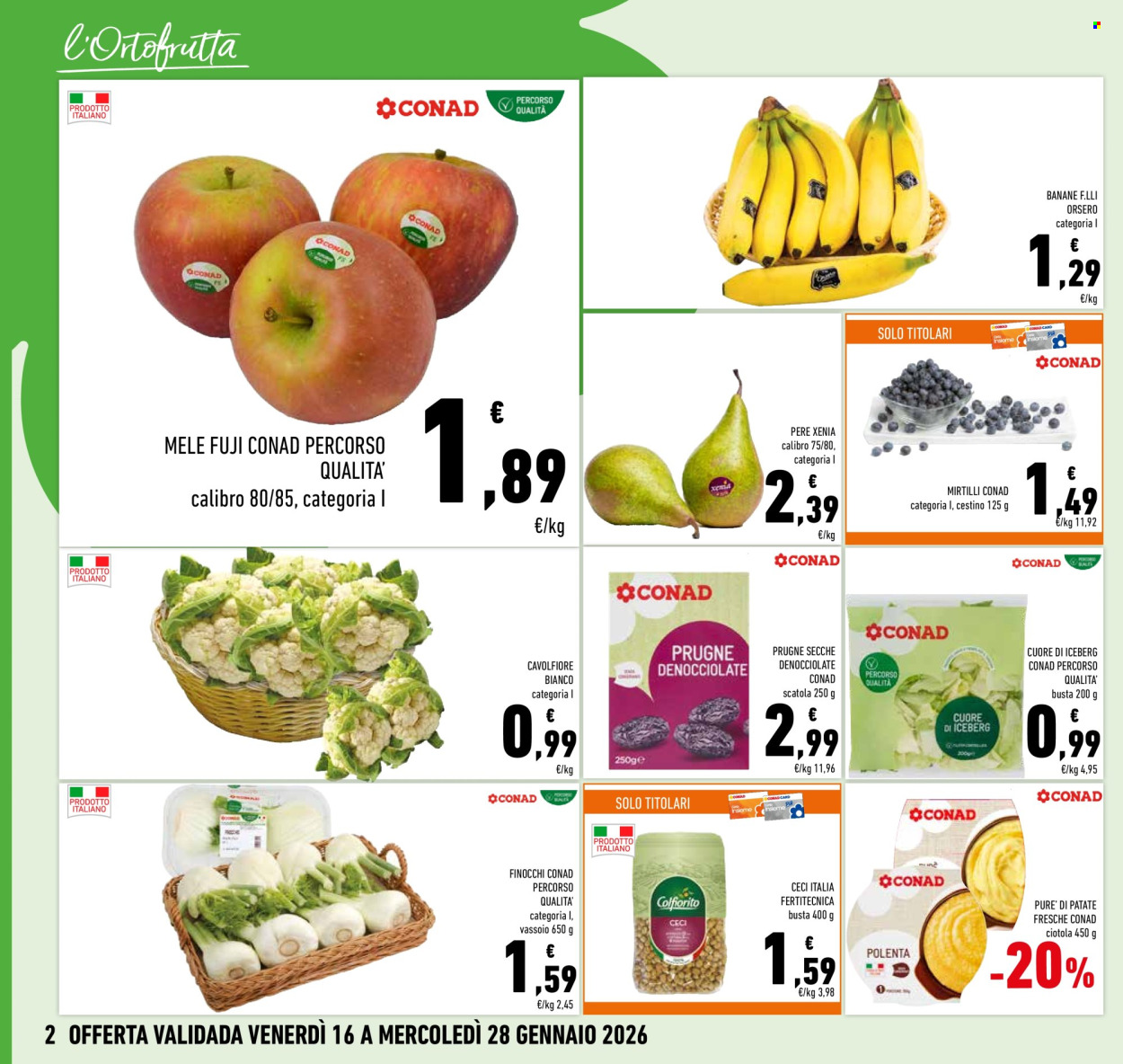 Volantino Conad - 16/1/2026 - 28/1/2026. Pagina 2