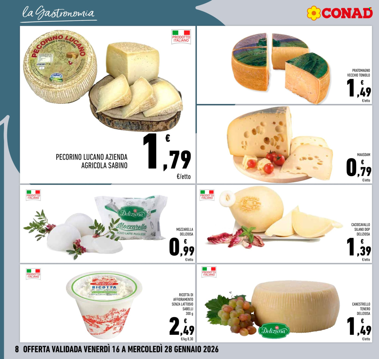 Volantino Conad - 16/1/2026 - 28/1/2026. Pagina 8