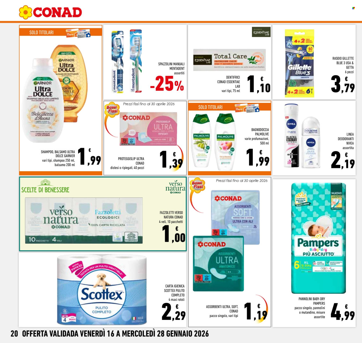 Volantino Conad - 16/1/2026 - 28/1/2026. Pagina 20