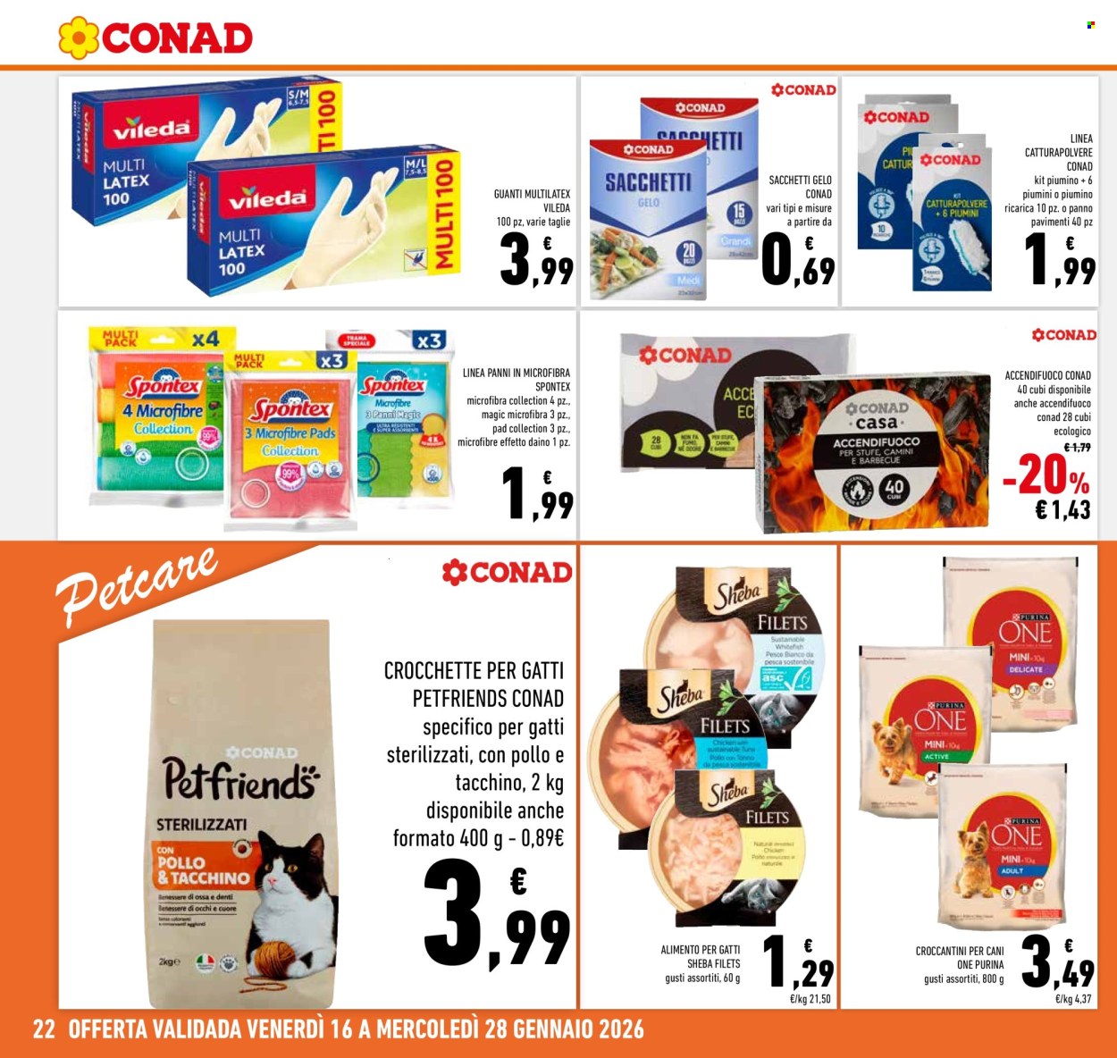 Volantino Conad - 16/1/2026 - 28/1/2026. Pagina 22