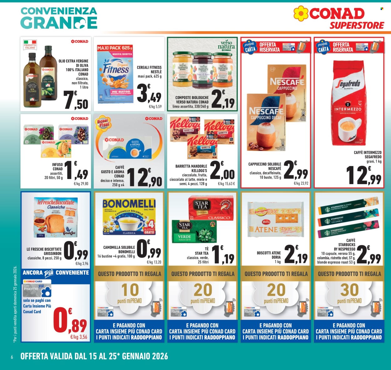 Volantino Conad Superstore - 15/1/2026 - 25/1/2026. Pagina 6