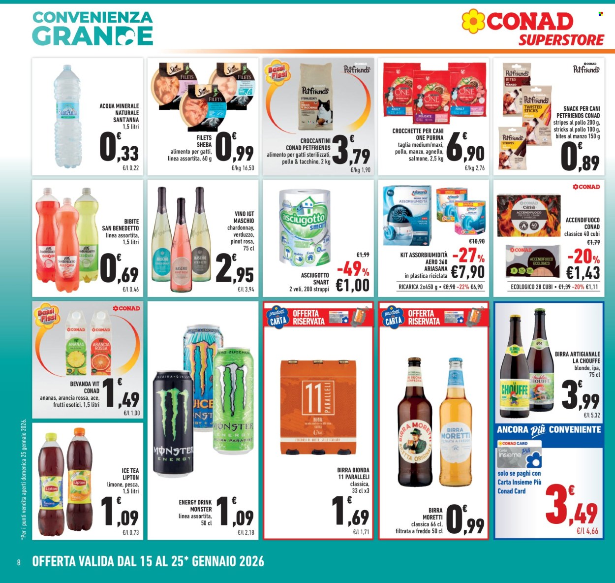 Volantino Conad Superstore - 15/1/2026 - 25/1/2026. Pagina 8