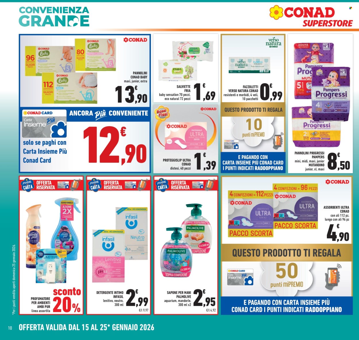 Volantino Conad Superstore - 15/1/2026 - 25/1/2026. Pagina 10