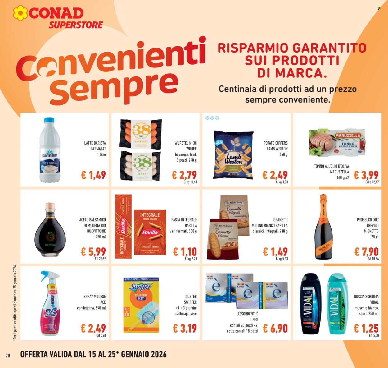 Volantino Conad Superstore - 15/1/2026 - 25/1/2026. Pagina 20