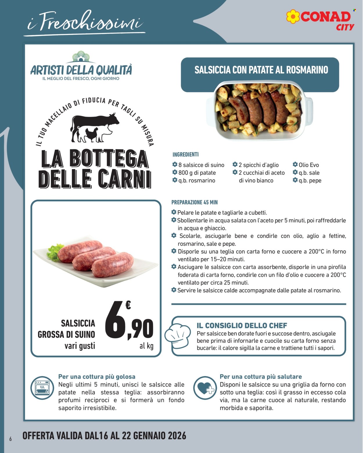 Volantino Conad City - 16/1/2026 - 22/1/2026. Pagina 6