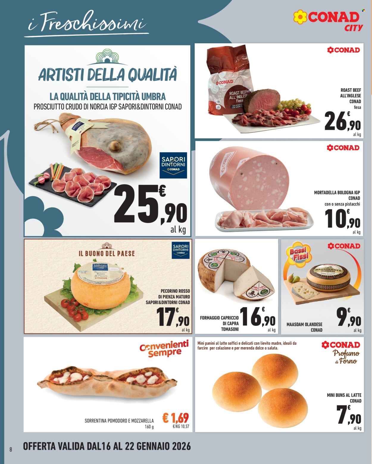 Volantino Conad City - 16/1/2026 - 22/1/2026. Pagina 8