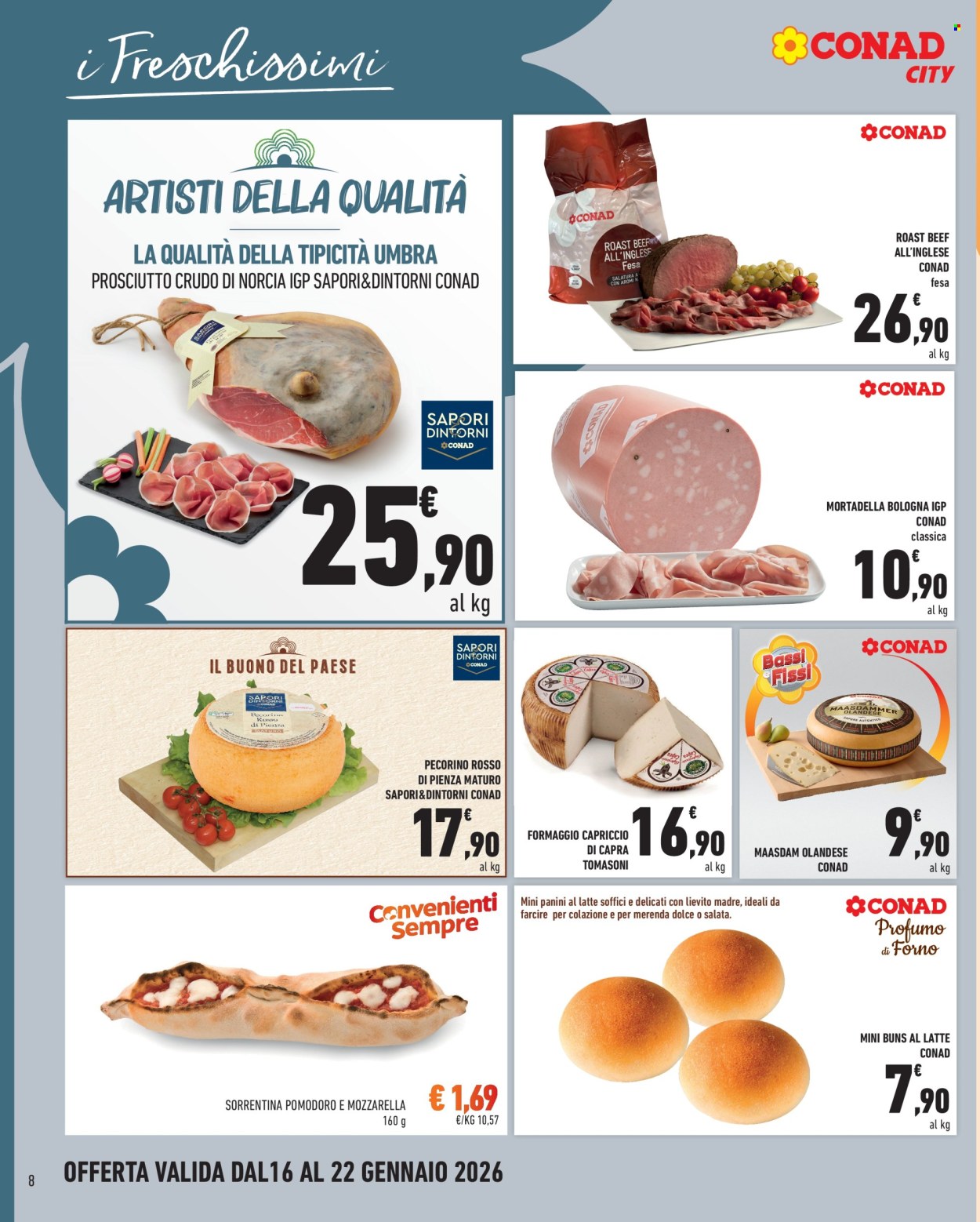 Volantino Conad - 16/1/2026 - 22/1/2026. Pagina 8