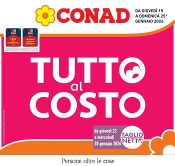 Volantino Conad - 15/1/2026 - 25/1/2026.