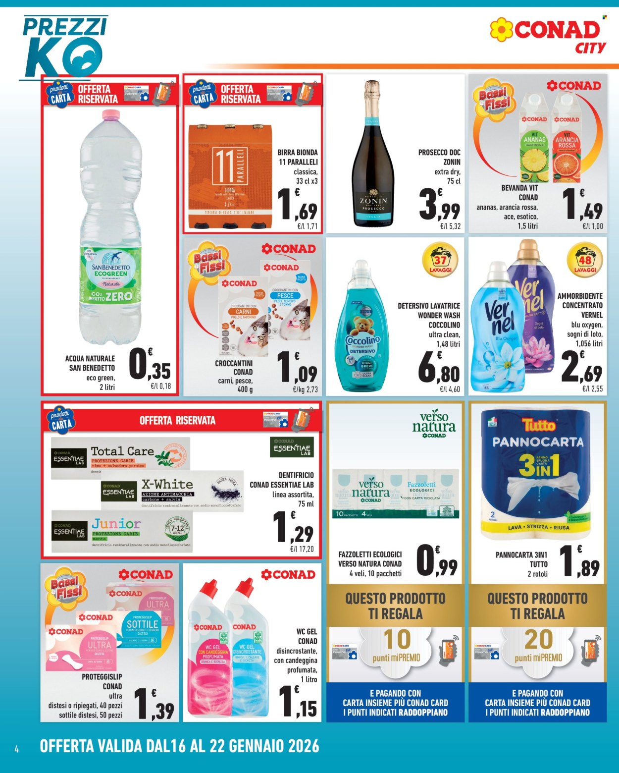 Volantino Conad City - 16/1/2026 - 22/1/2026. Pagina 4