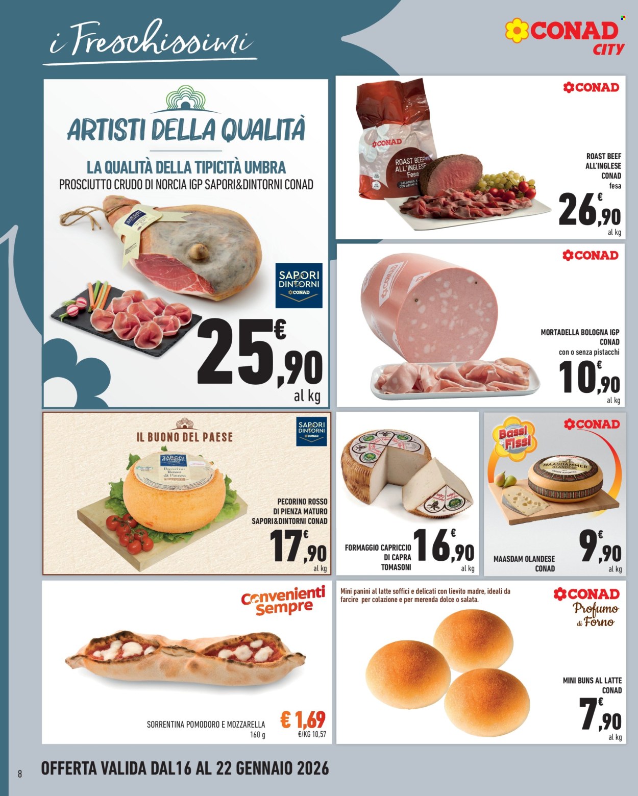 Volantino Conad City - 16/1/2026 - 22/1/2026. Pagina 8