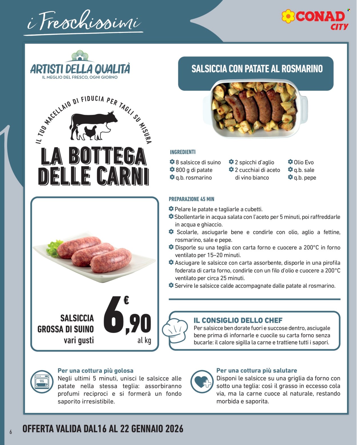 Volantino Conad City - 16/1/2026 - 22/1/2026. Pagina 6