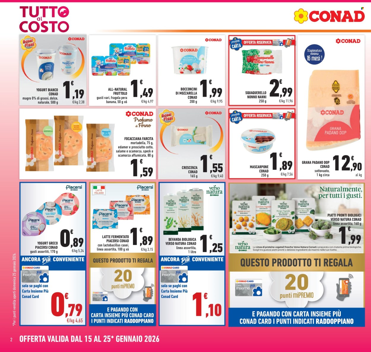Volantino Conad - 15/1/2026 - 25/1/2026. Pagina 2