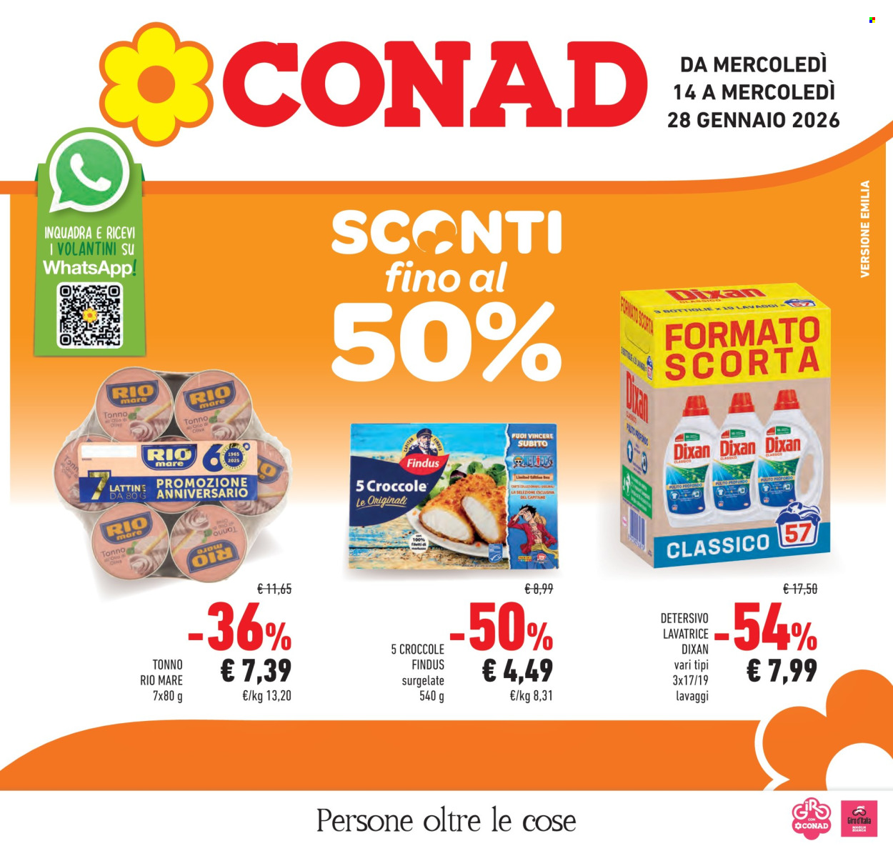 Volantino Conad - 14/1/2026 - 28/1/2026. Pagina 1