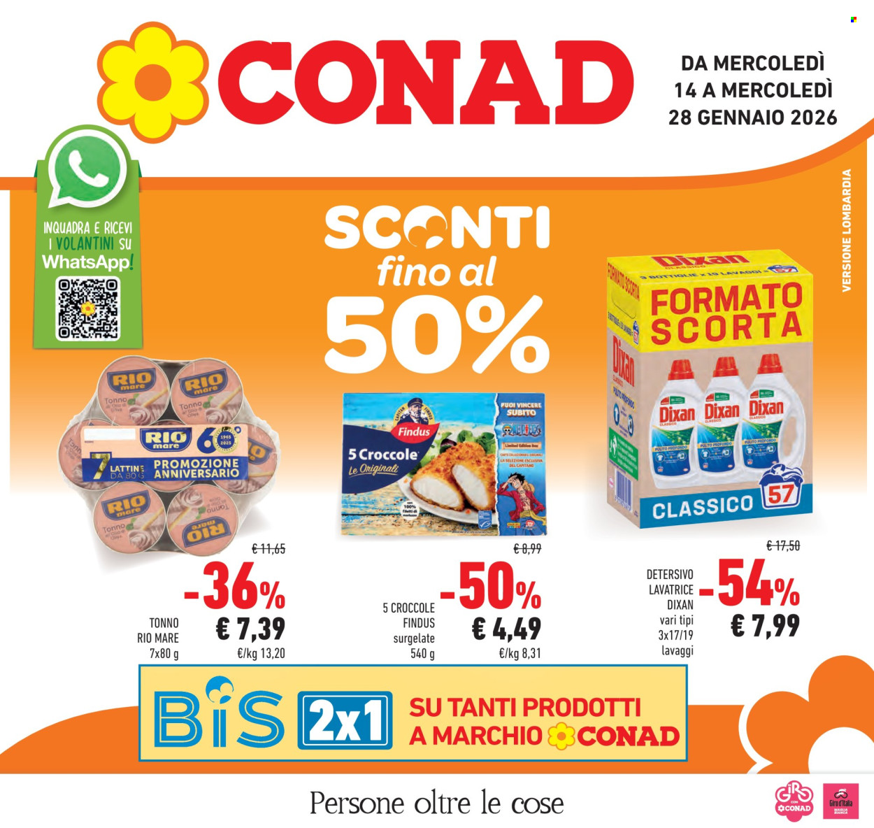Volantino Conad - 14/1/2026 - 28/1/2026. Pagina 1