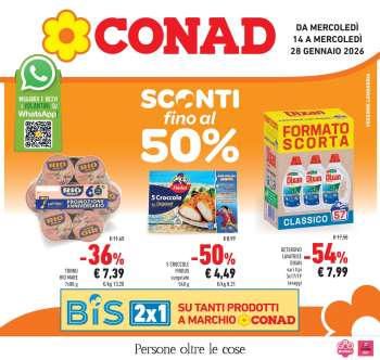 Volantino Conad - 14/1/2026 - 28/1/2026.