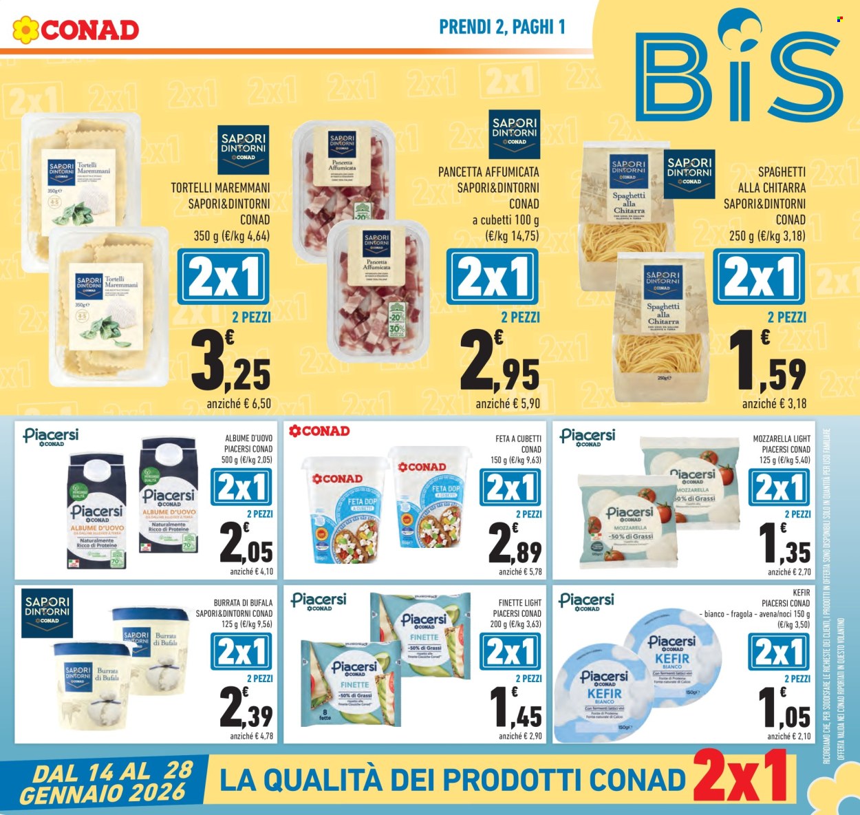 Volantino Conad - 14/1/2026 - 28/1/2026. Pagina 3