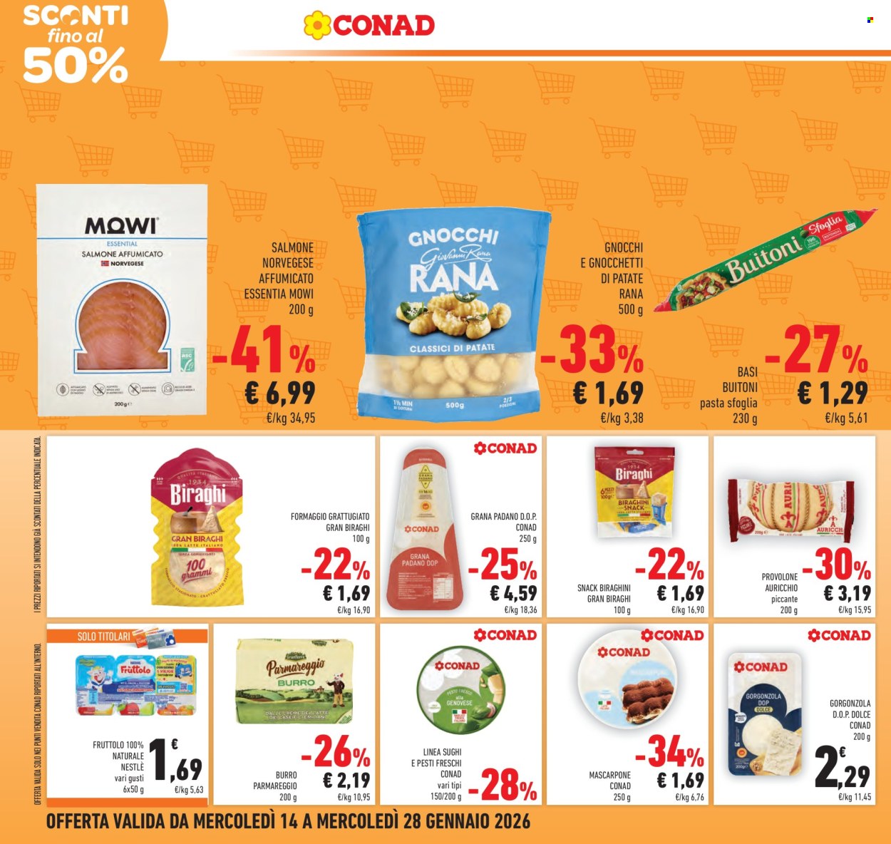 Volantino Conad - 14/1/2026 - 28/1/2026. Pagina 8