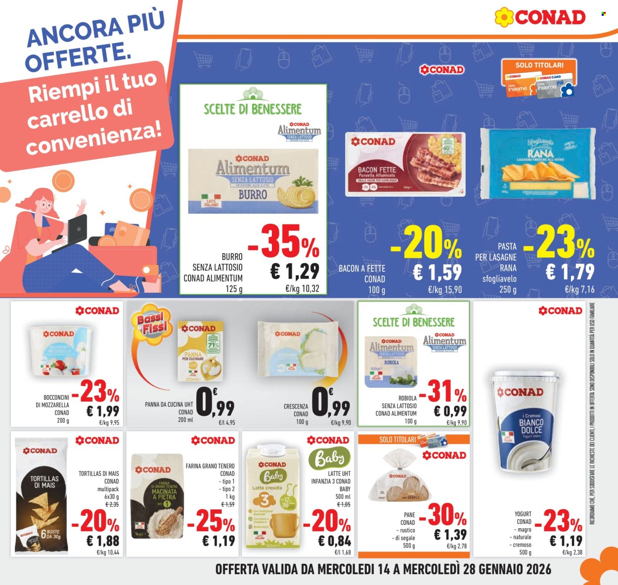 Volantino Conad - 14/1/2026 - 28/1/2026. Pagina 11