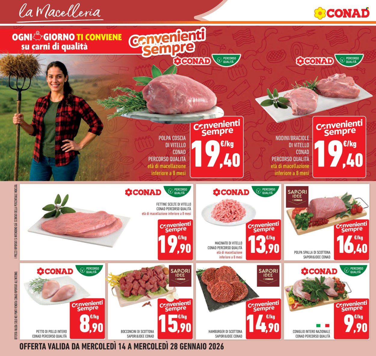 Volantino Conad - 14/1/2026 - 28/1/2026. Pagina 22