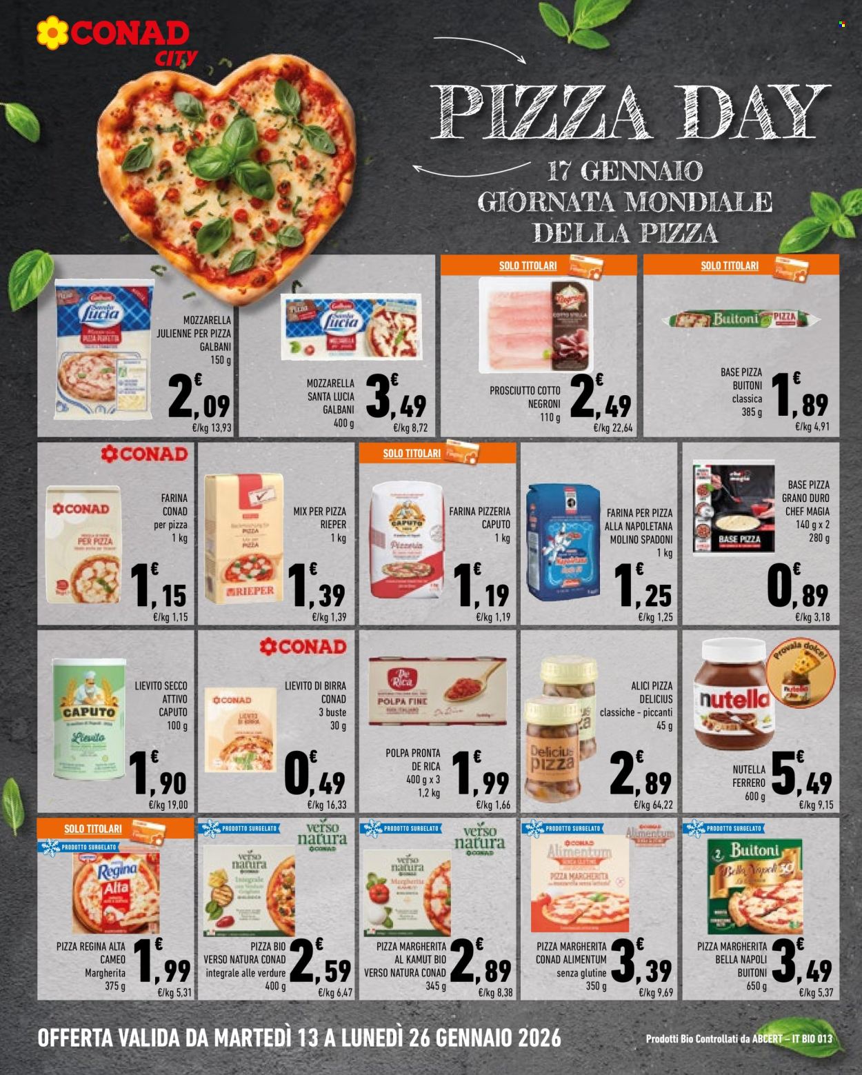 Volantino Conad - 13/1/2026 - 26/1/2026. Pagina 14