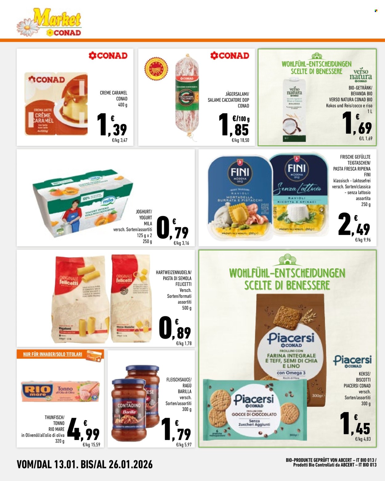 Volantino Market Conad - 13/1/2026 - 26/1/2026. Pagina 6