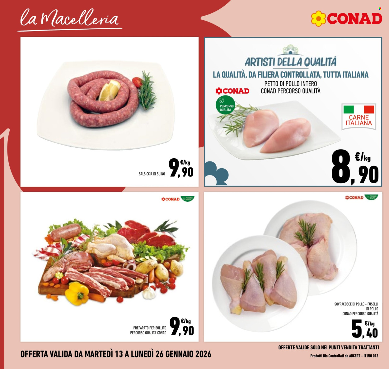 Volantino Conad - 13/1/2026 - 26/1/2026. Pagina 4