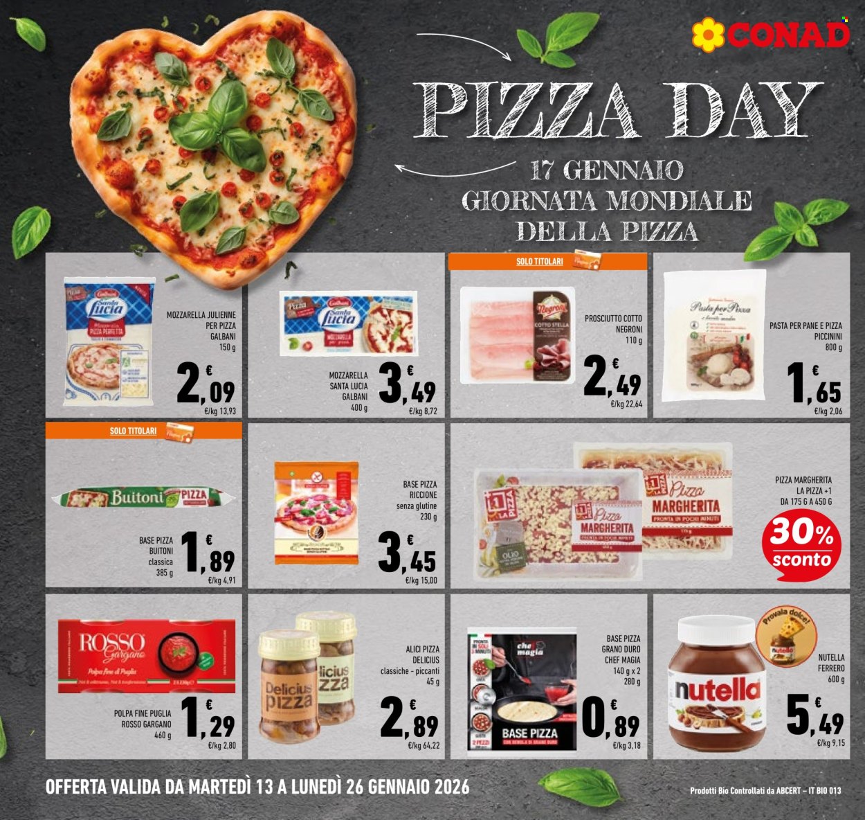 Volantino Conad - 13/1/2026 - 26/1/2026. Pagina 18