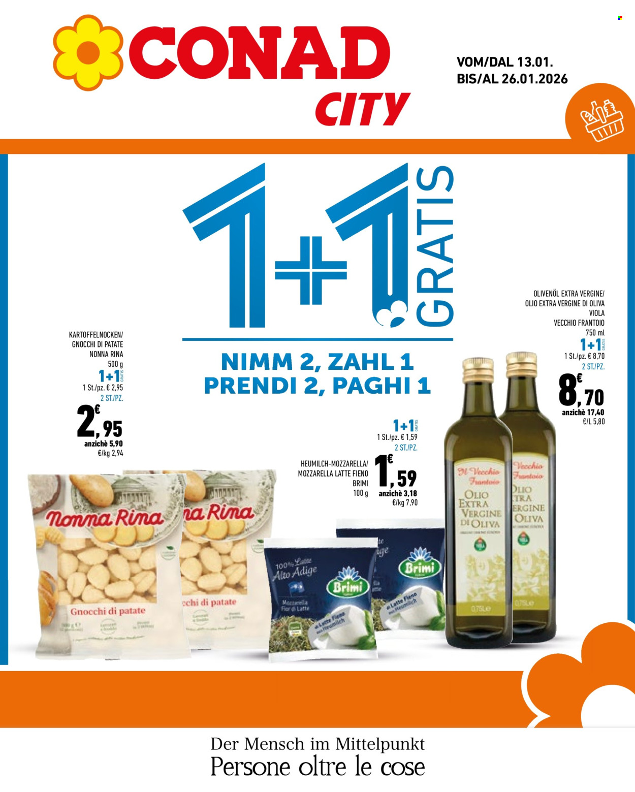 Volantino Conad City - 13/1/2026 - 26/1/2026. Pagina 1