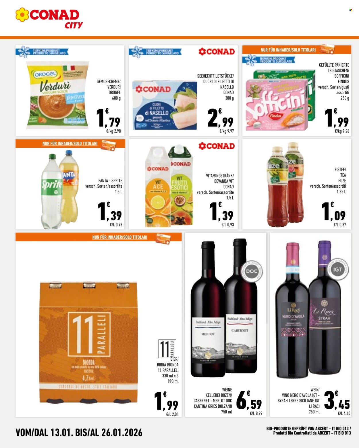 Volantino Conad City - 13/1/2026 - 26/1/2026. Pagina 16