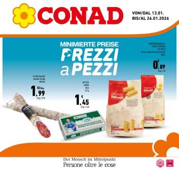 Volantino Conad - 13/1/2026 - 26/1/2026.