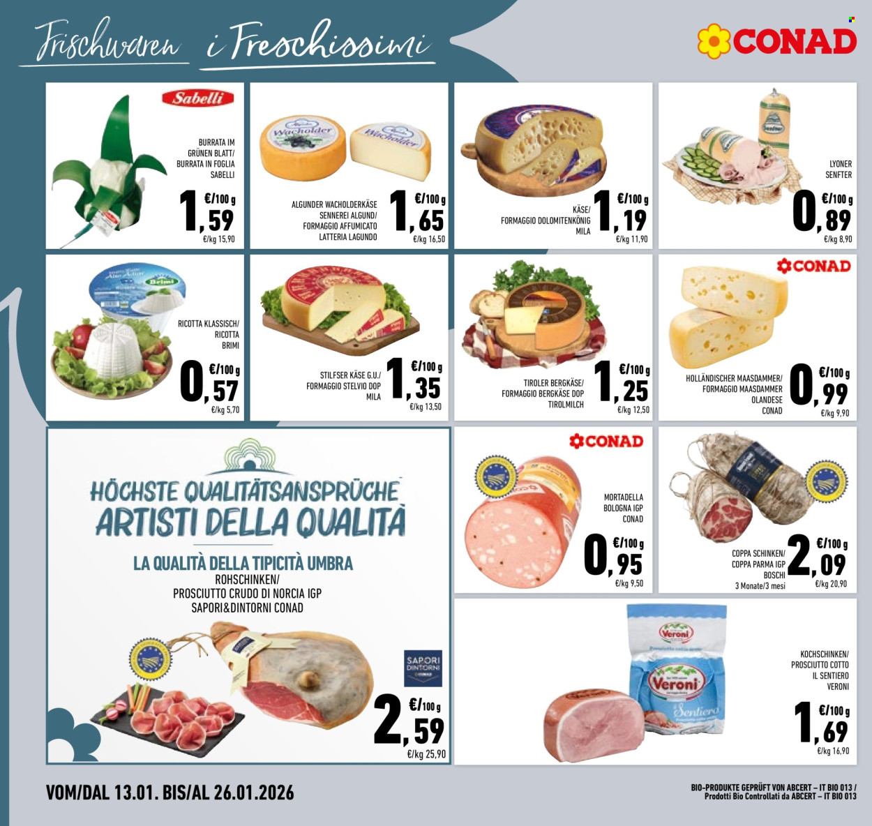 Volantino Conad - 13/1/2026 - 26/1/2026. Pagina 6