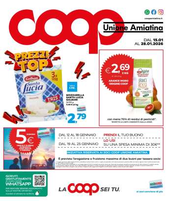 Volantino Coop - 15/1/2026 - 28/1/2026.