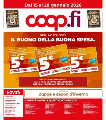 Volantino Coop - 15/1/2026 - 28/1/2026.