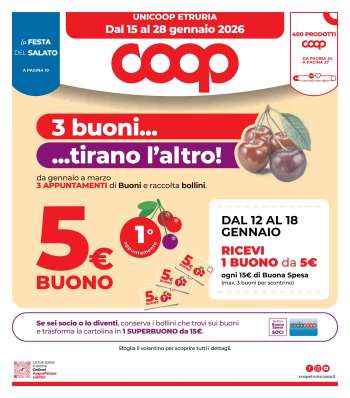 Volantino Coop - 15/1/2026 - 28/1/2026.
