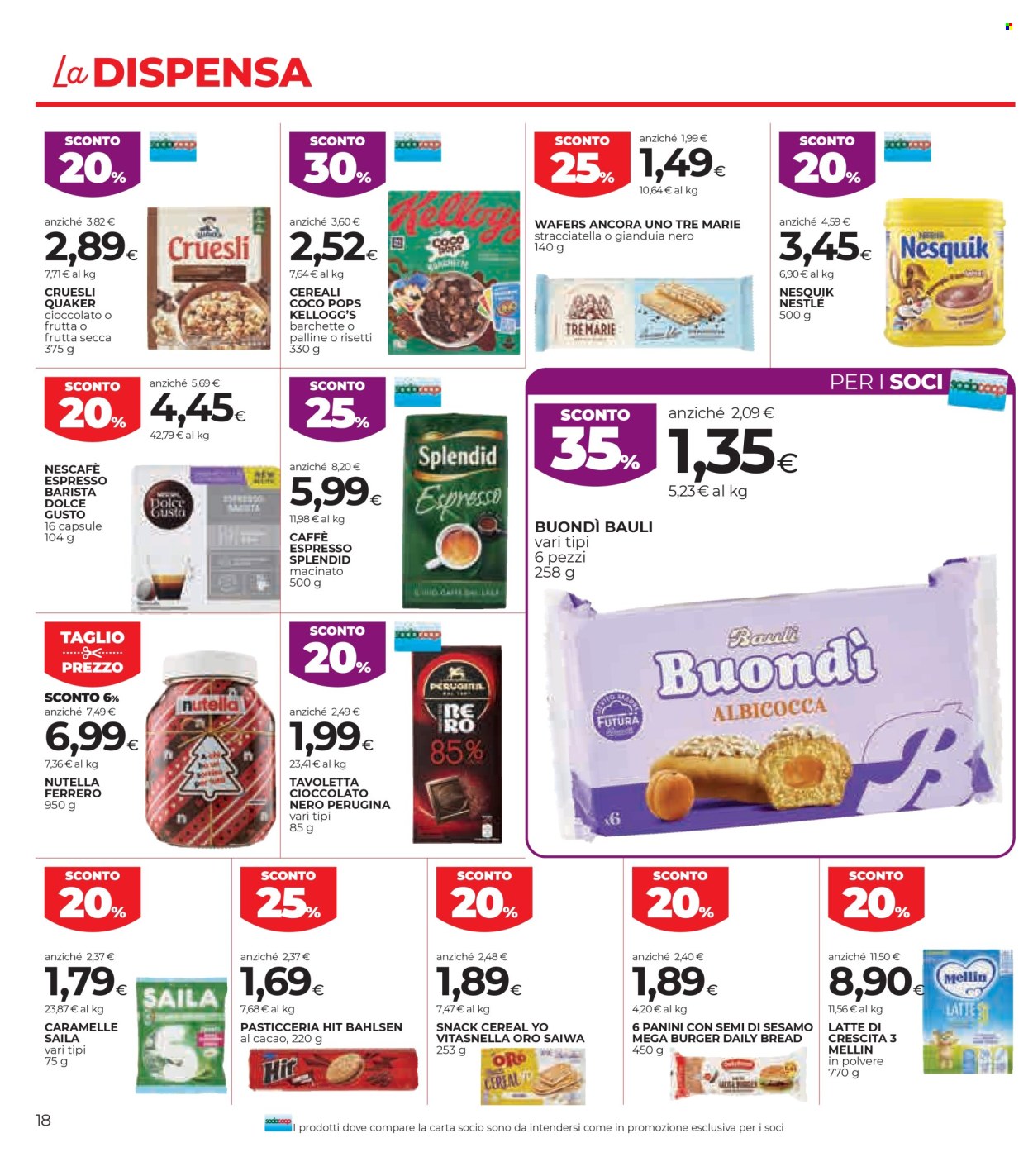 Volantino Coop - 15/1/2026 - 28/1/2026. Pagina 18