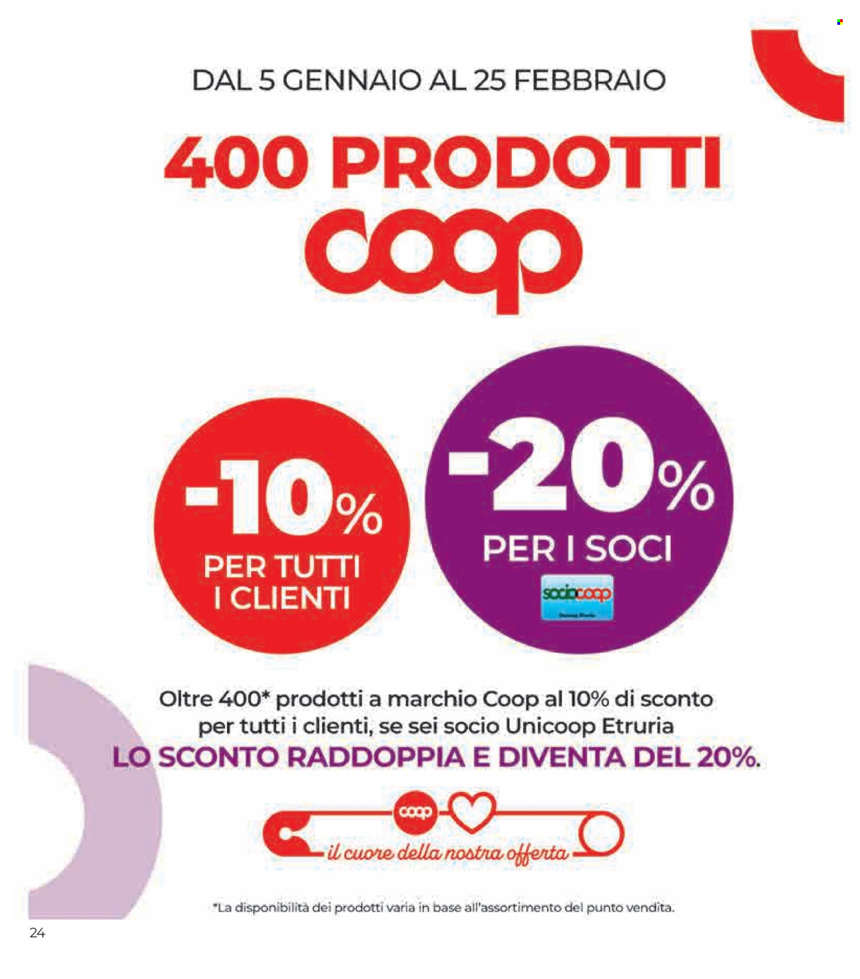 Volantino Coop - 15/1/2026 - 28/1/2026. Pagina 24