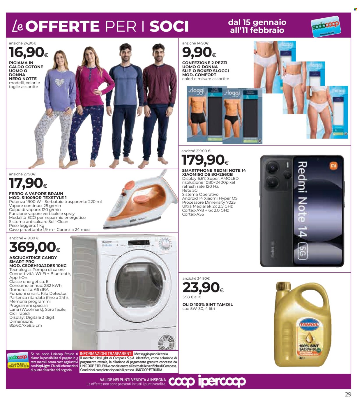 Volantino Coop - 15/1/2026 - 28/1/2026. Pagina 29