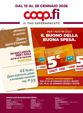 Volantino Coop - 15/1/2026 - 28/1/2026.