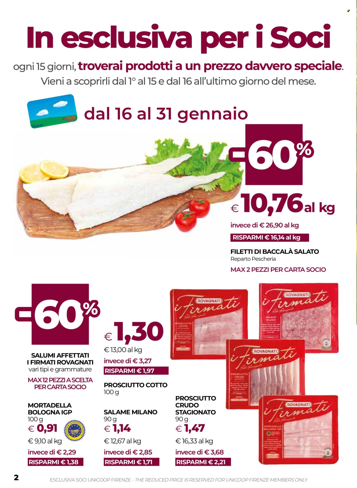Volantino Coop - 15/1/2026 - 28/1/2026. Pagina 2