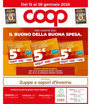 Volantino Coop - 15/1/2026 - 28/1/2026.