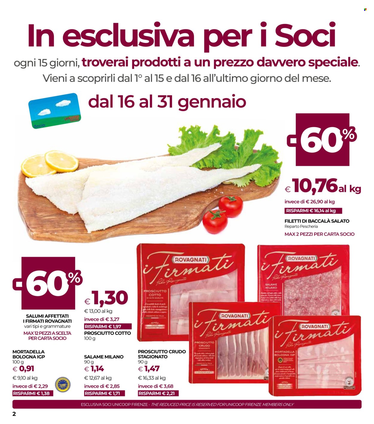 Volantino Coop - 15/1/2026 - 28/1/2026. Pagina 2