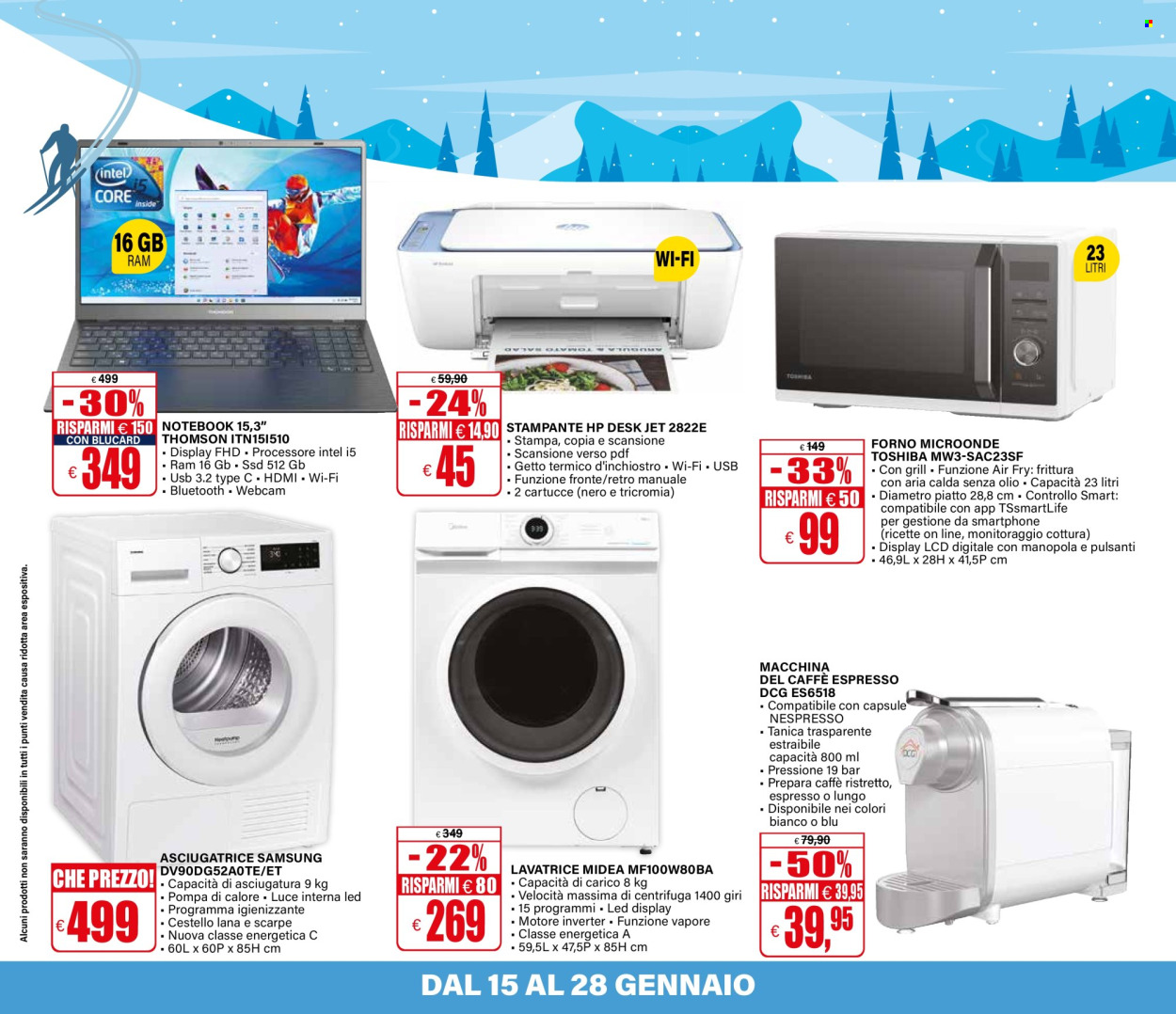 Volantino Il Gigante - 15/1/2026 - 28/1/2026. Pagina 40