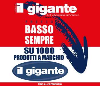 Volantino Il Gigante - 15/1/2026 - 8/2/2026.