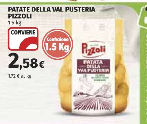 PATATE DELLA VAL PUSTERIA PIZZOLI