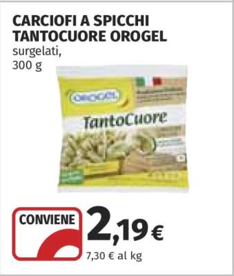 Carciofi a Spicchi Tanto Cuore Orogel