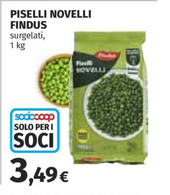 Piselli Novelli Findus