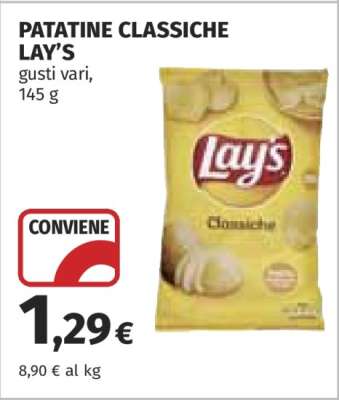 PATATINE CLASSICHE LAY’S