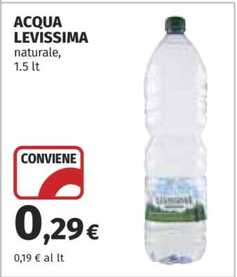 ACQUA LEVISSIMA