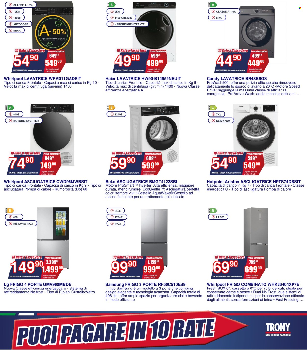 Volantino Trony - 15/1/2026 - 4/2/2026. Pagina 2