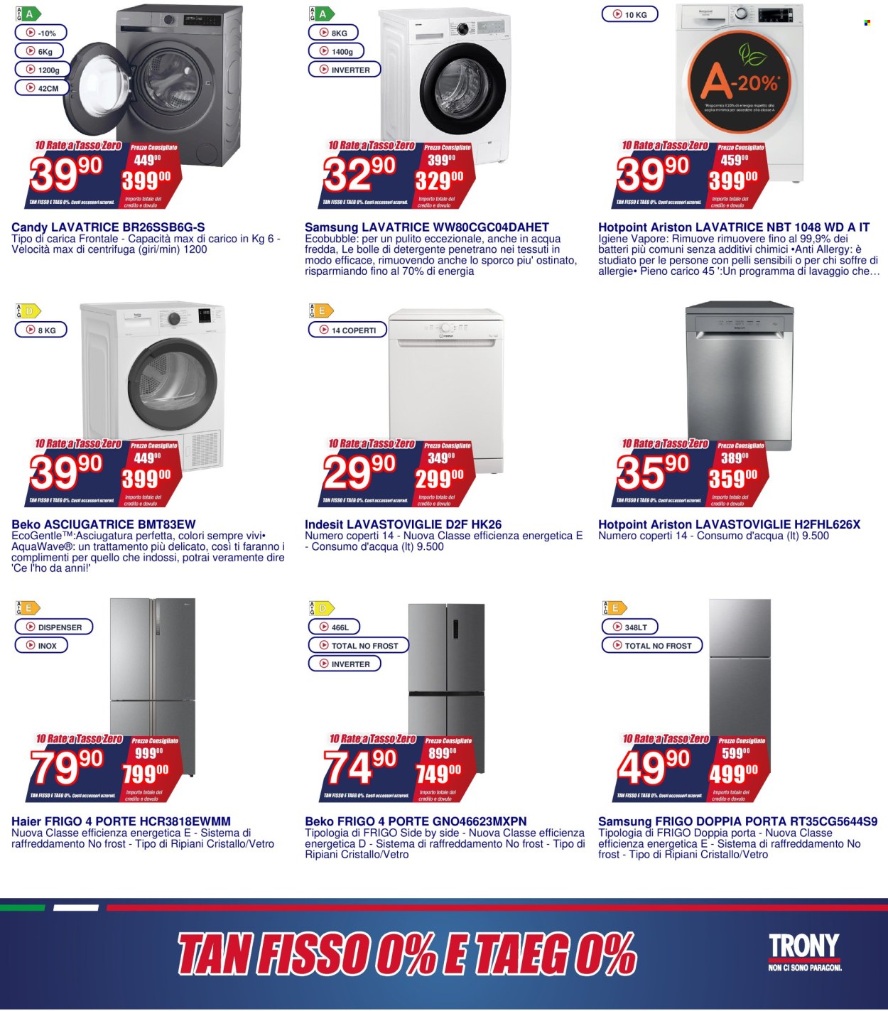 Volantino Trony - 15/1/2026 - 4/2/2026. Pagina 3